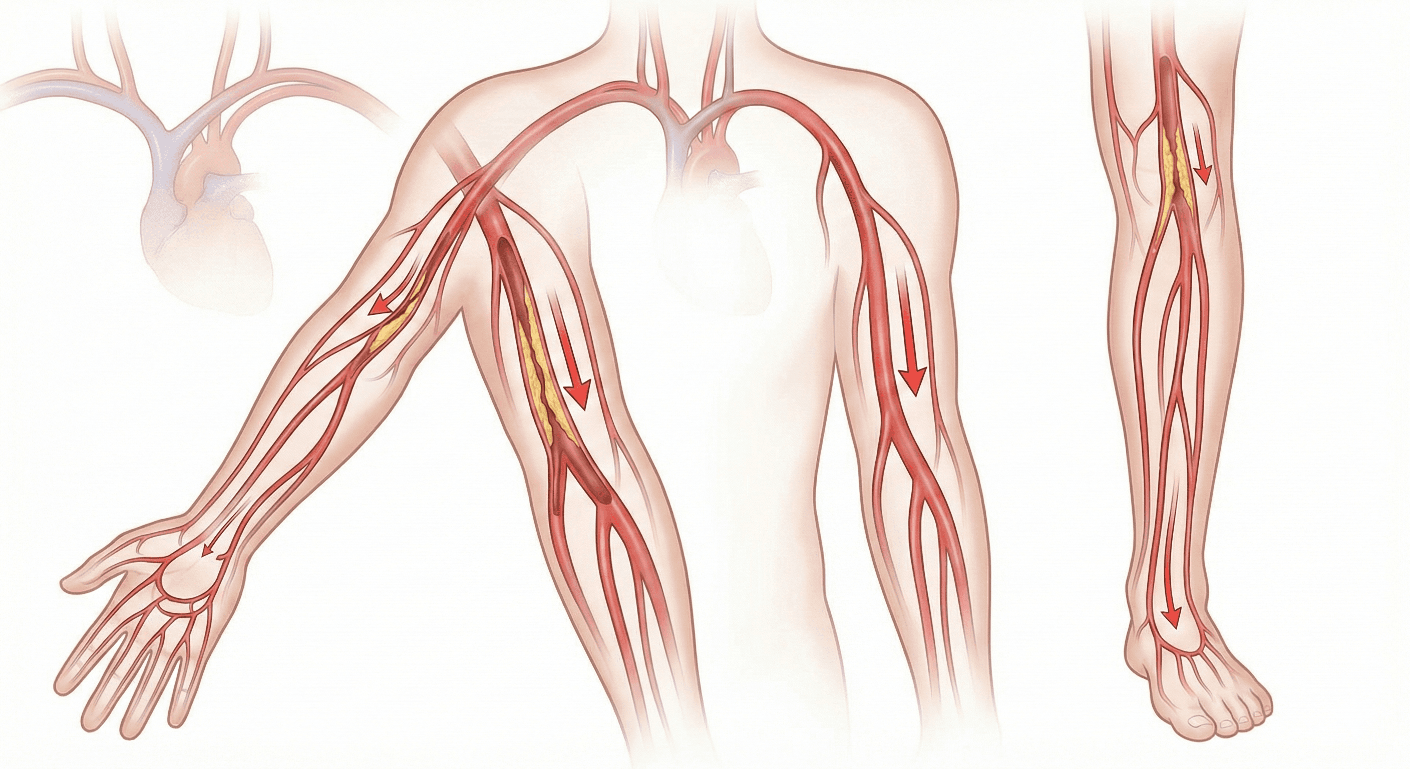 Enfermedad Arterial Crónica de Extremidad Inferior y Superior