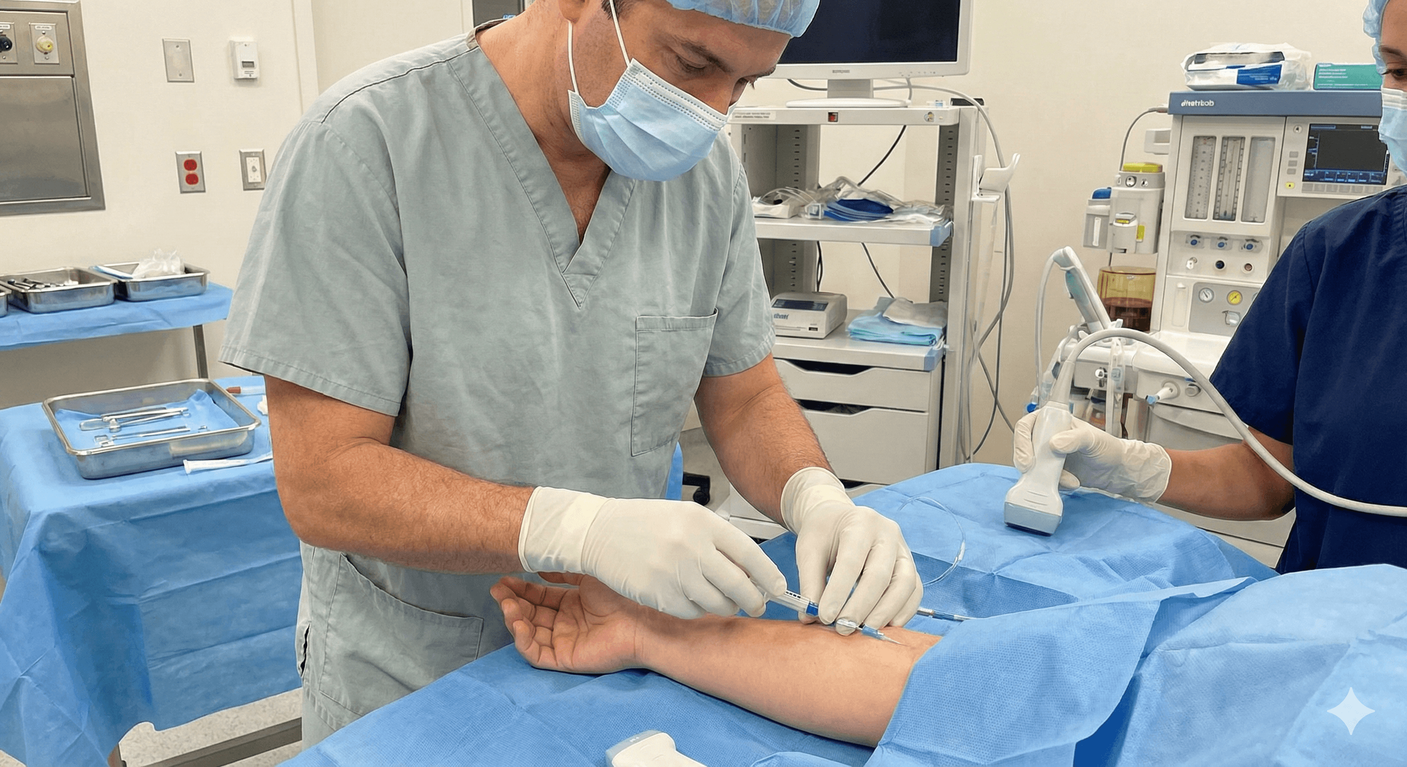 Colocación de Catéteres para Accesos Vasculares