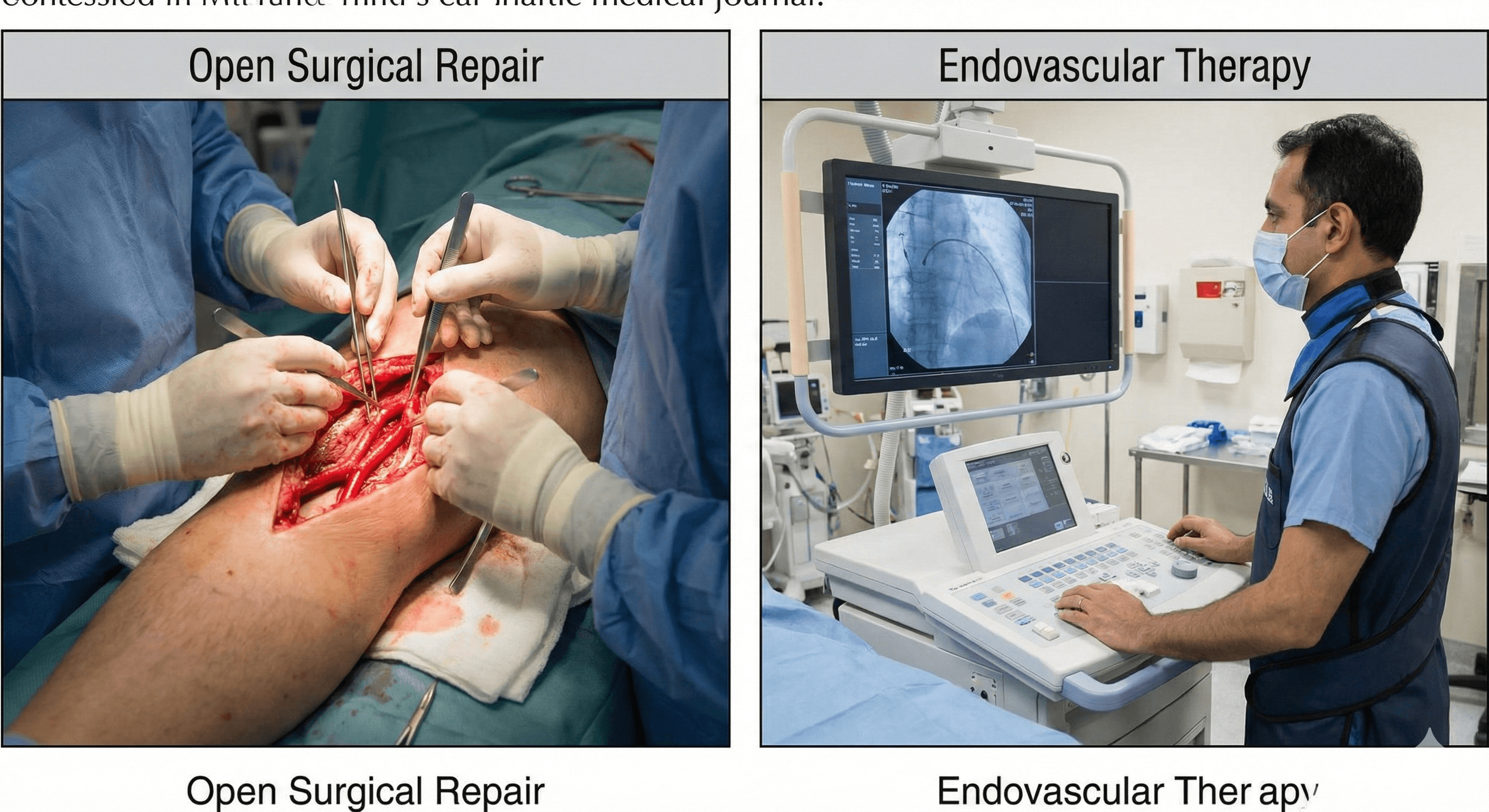 Tratamiento Quirúrgico de Trauma Vascular Abierto y Endovascular