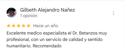 Testimonio del paciente 4