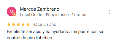 Testimonio del paciente 6